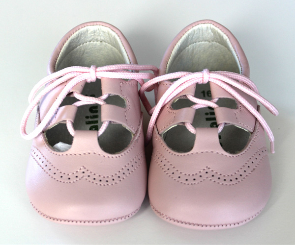 Zapato Bebé inglesito rosa