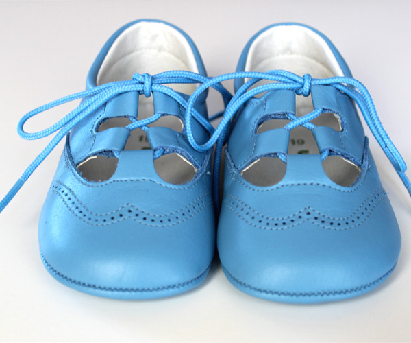 Zapato Bebé inglesito bleu