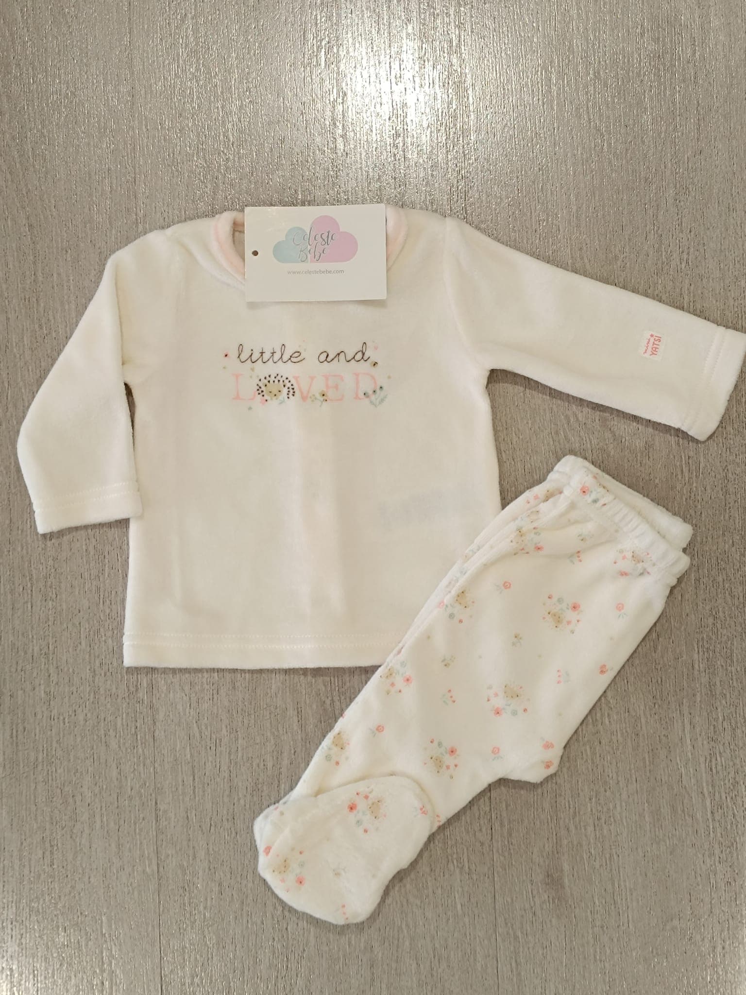 CONJUNTO 2P TUNDOSADO LITTLE AND LOVED